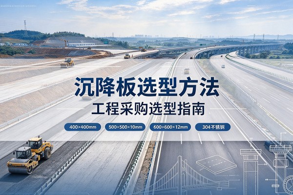 隆回沉降板选择方法