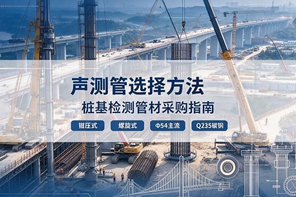 隆回声测管选型标准