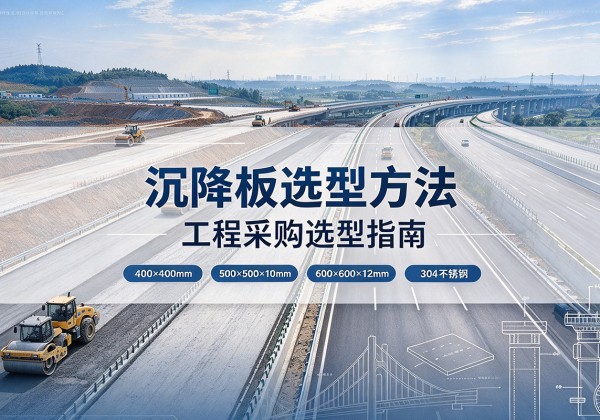 隆回沉降板选择方法